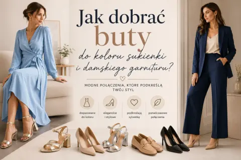 Jakie buty do sukienki i damskiego garnituru? Złote sandałki, beżowe szpilki, srebrne sandałki, mokasyny i czarne czółenka – modne połączenia podkreślające styl.