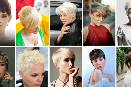 Krótkie fryzury z prostymi włosami: od klasycznych bobów po nowoczesne pixie cut. Różne kolory i stylizacje.